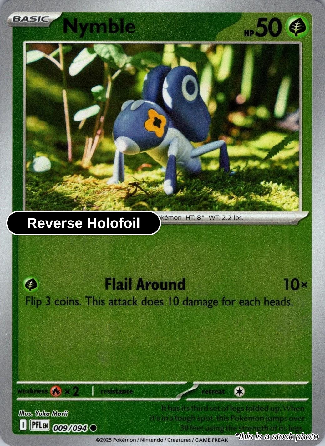 Nymble - 009/094 - [PFL - ME02: Phantasmal Flames] - Reverse Holofoil