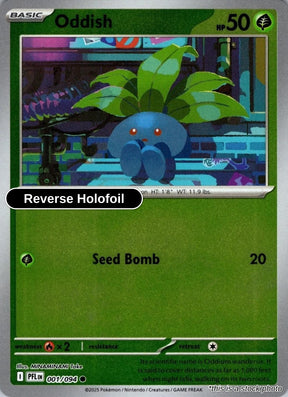 Oddish - 001/094 - [PFL - ME02: Phantasmal Flames] - Reverse Holofoil