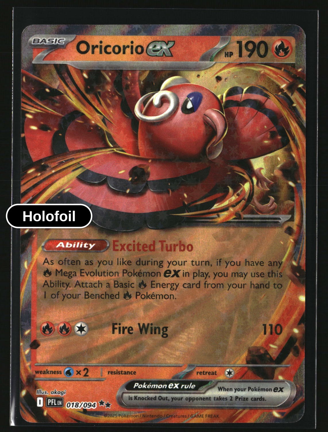 Oricorio ex - 018/094