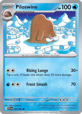 Piloswine - 024/094 - [PFL - ME02: Phantasmal Flames]