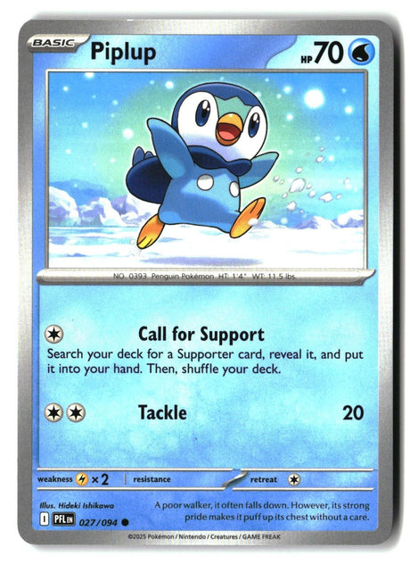 Piplup - 027/094 - [PFL - ME02: Phantasmal Flames]