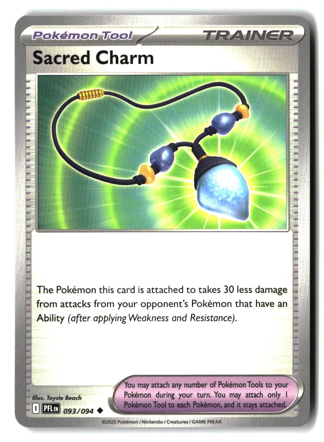Sacred Charm - 093/094 - [PFL - ME02: Phantasmal Flames]