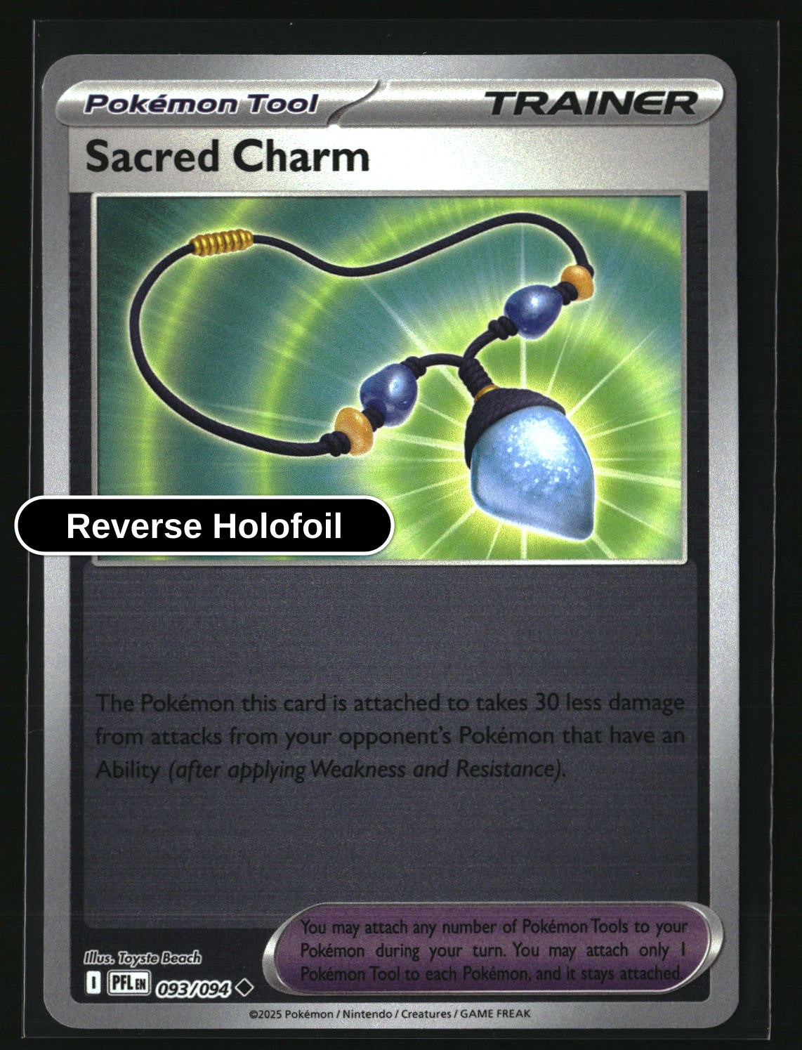 Sacred Charm - 093/094 - [PFL - ME02: Phantasmal Flames] - Reverse Holofoil