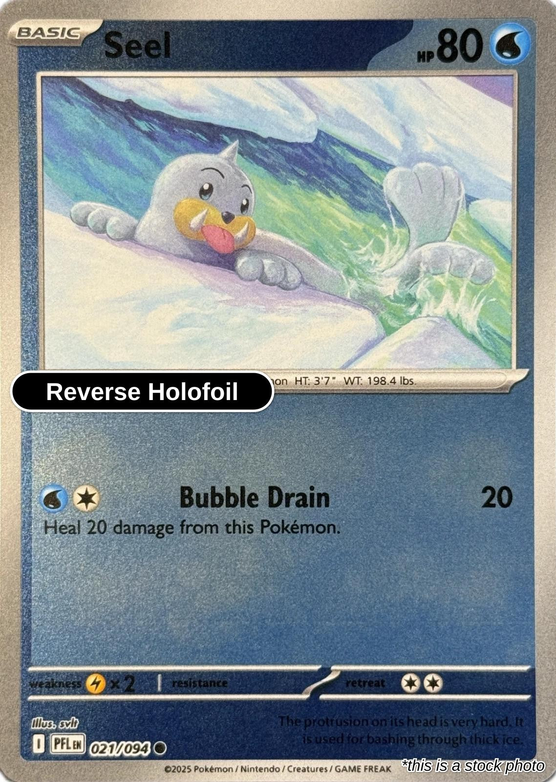 Seel - 021/094 - [PFL - ME02: Phantasmal Flames] - Reverse Holofoil