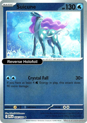 Suicune - 026/094 - [PFL - ME02: Phantasmal Flames] - Reverse Holofoil