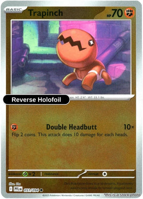 Trapinch - 051/094 - [PFL - ME02: Phantasmal Flames] - Reverse Holofoil