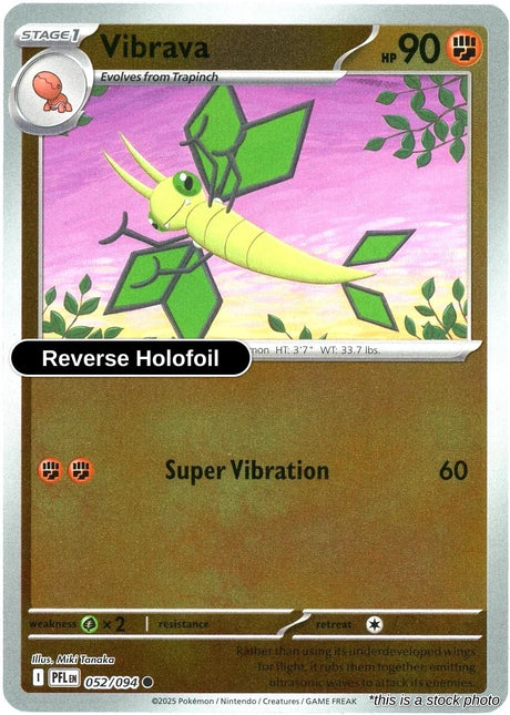 Vibrava - 052/094 - [PFL - ME02: Phantasmal Flames] - Reverse Holofoil