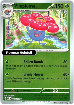 Vileplume - 003/094 - [PFL - ME02: Phantasmal Flames] - Reverse Holofoil