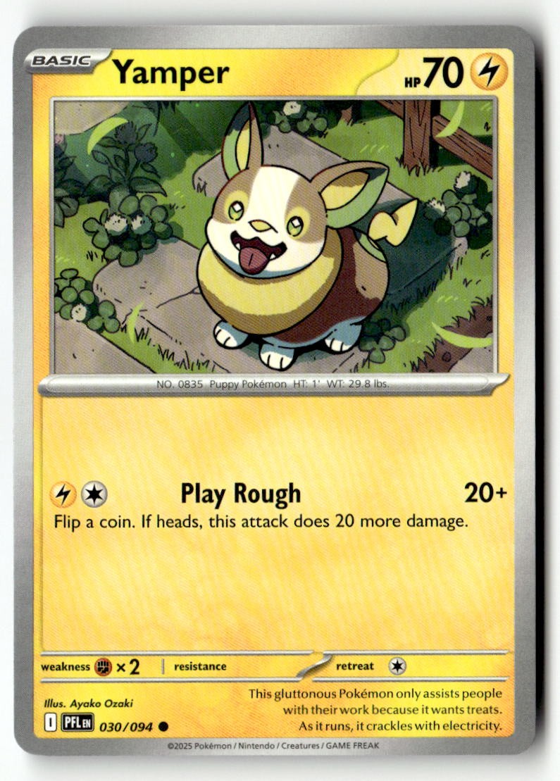 Yamper - 030/094 - [PFL - ME02: Phantasmal Flames]