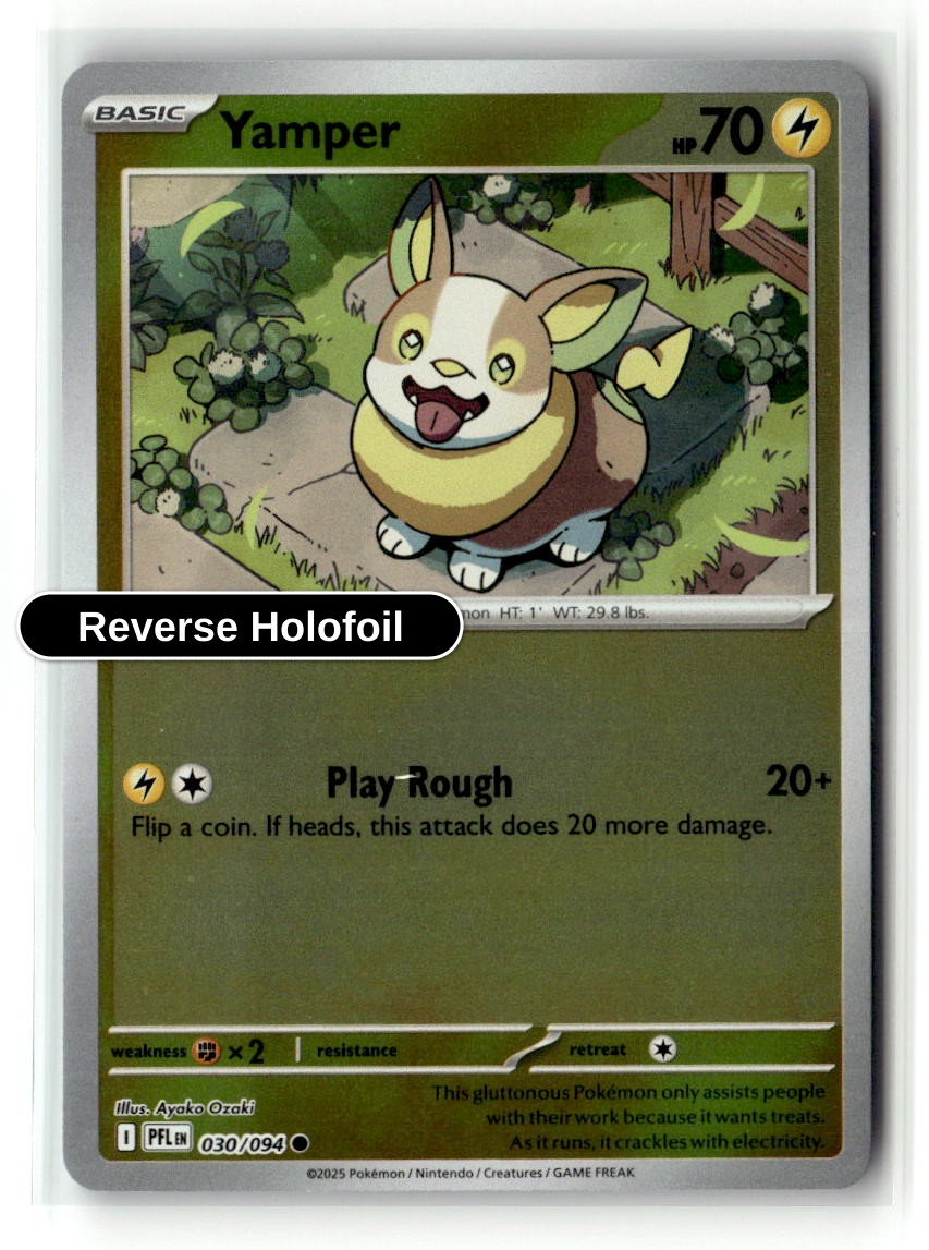Yamper - 030/094 - [PFL - ME02: Phantasmal Flames] - Reverse Holofoil