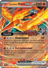 Team Rocket's Moltres ex - 31/182 (Destined Rivals Stamp)