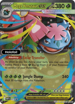 Mega Venusaur ex - 013