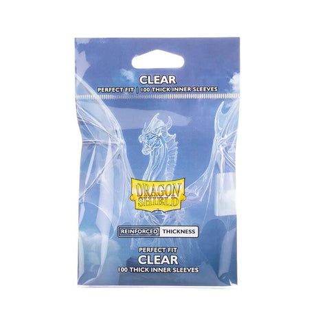 Dragon Shield - Perfect Fit Thick Inner Sleeves (Clear)