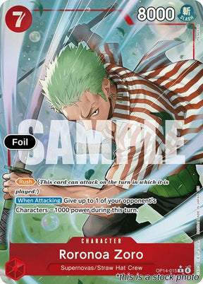 Roronoa Zoro - OP14-015 (Alternate Art)