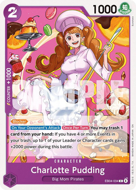 Charlotte Pudding