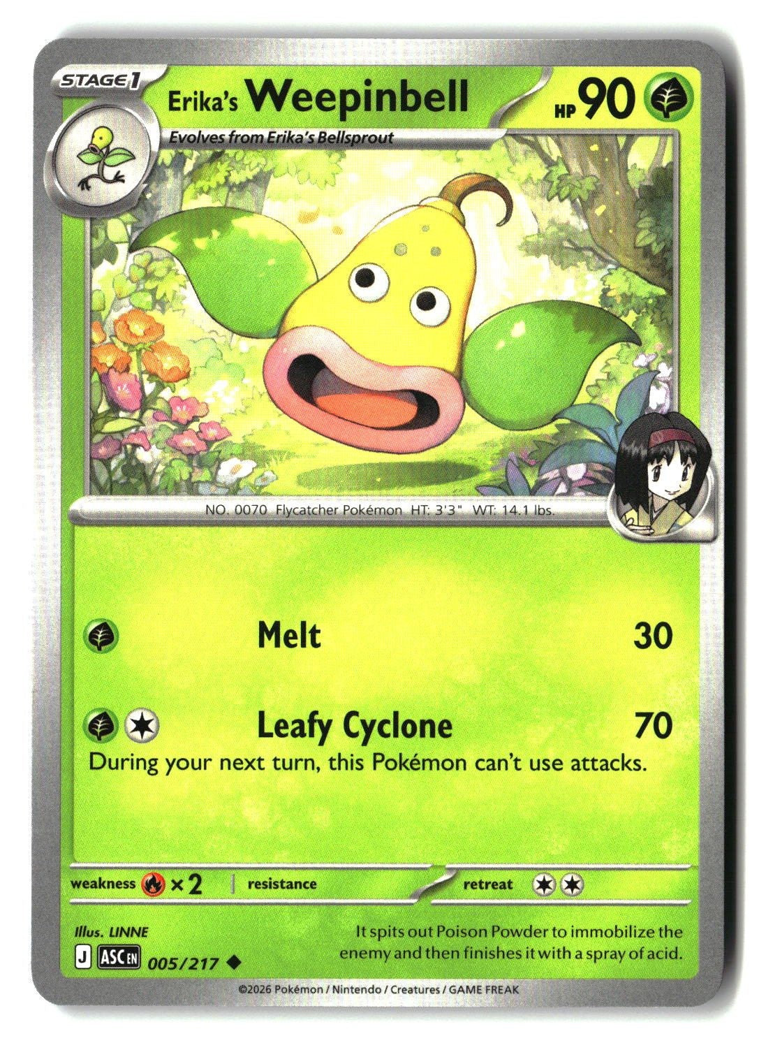 Erika's Weepinbell