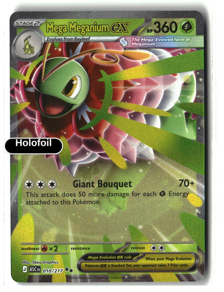 Mega Meganium ex - 010/217