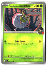 Team Rocket's Tarountula