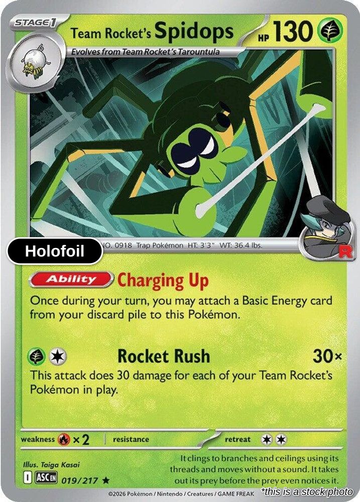 Team Rocket's Spidops