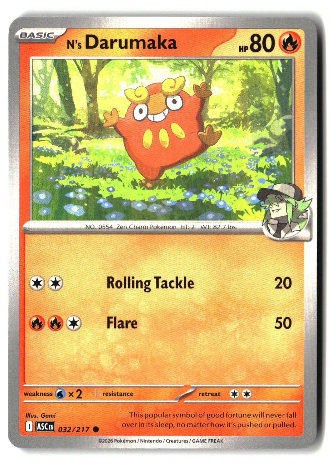 N's Darumaka