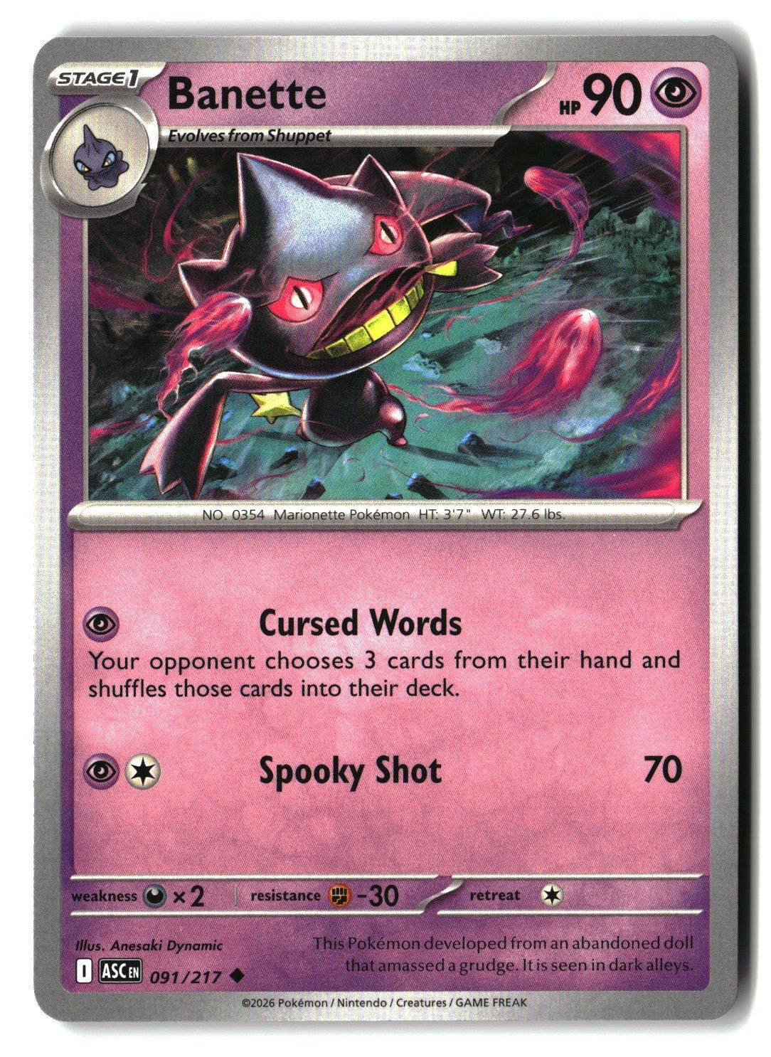 Banette - 091/217
