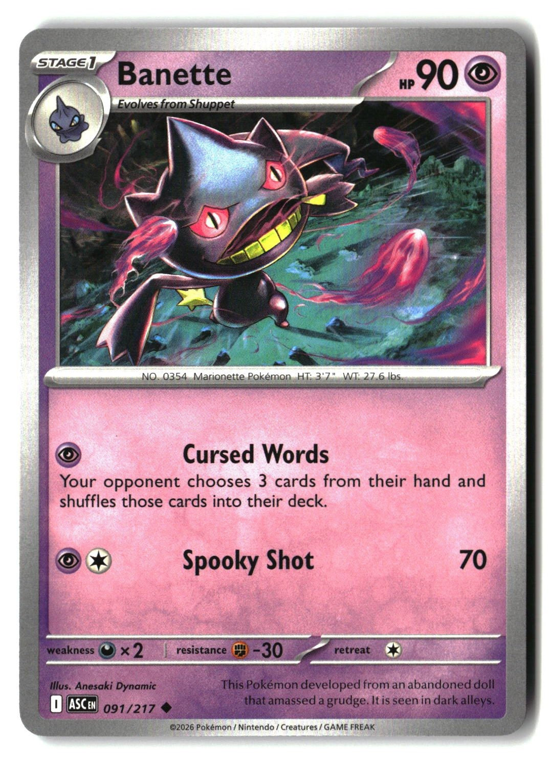 Banette - 091/217