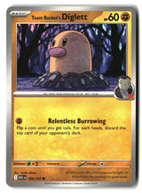 Team Rocket's Diglett