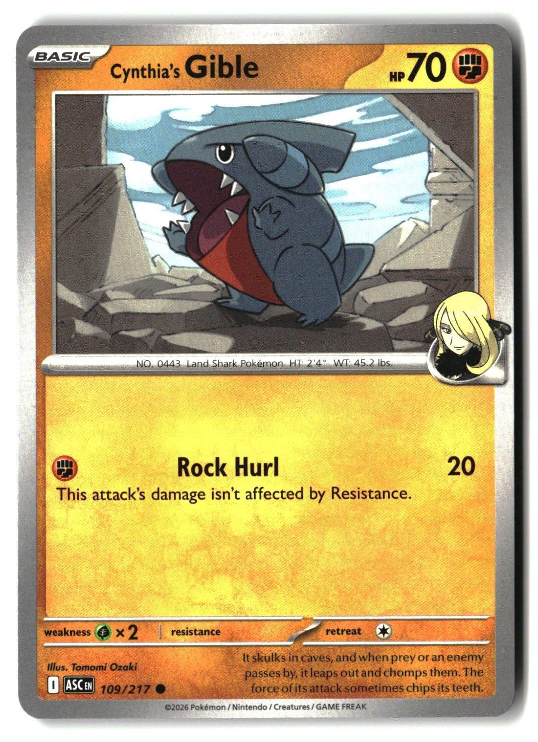 Cynthia's Gible