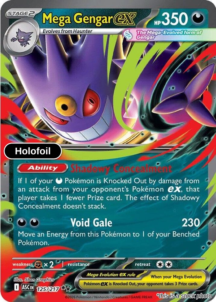 Mega Gengar ex - 125/217