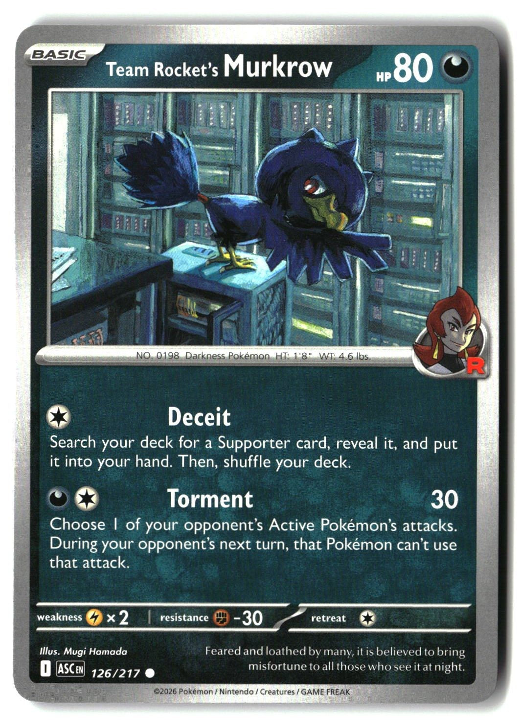 Team Rocket's Murkrow
