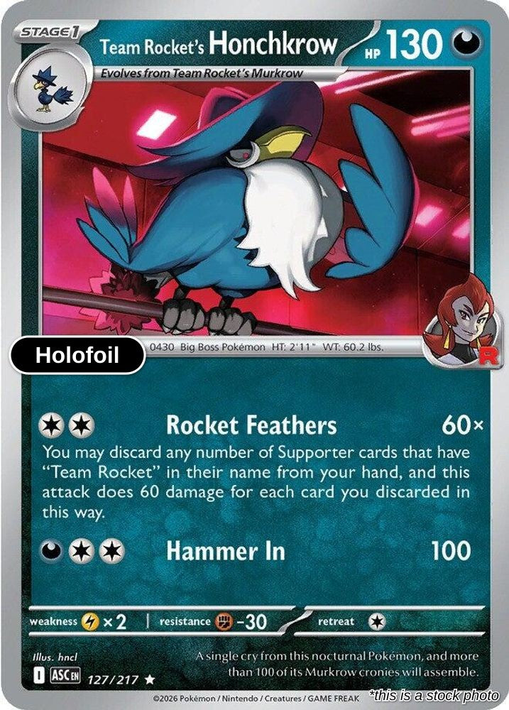 Team Rocket's Honchkrow