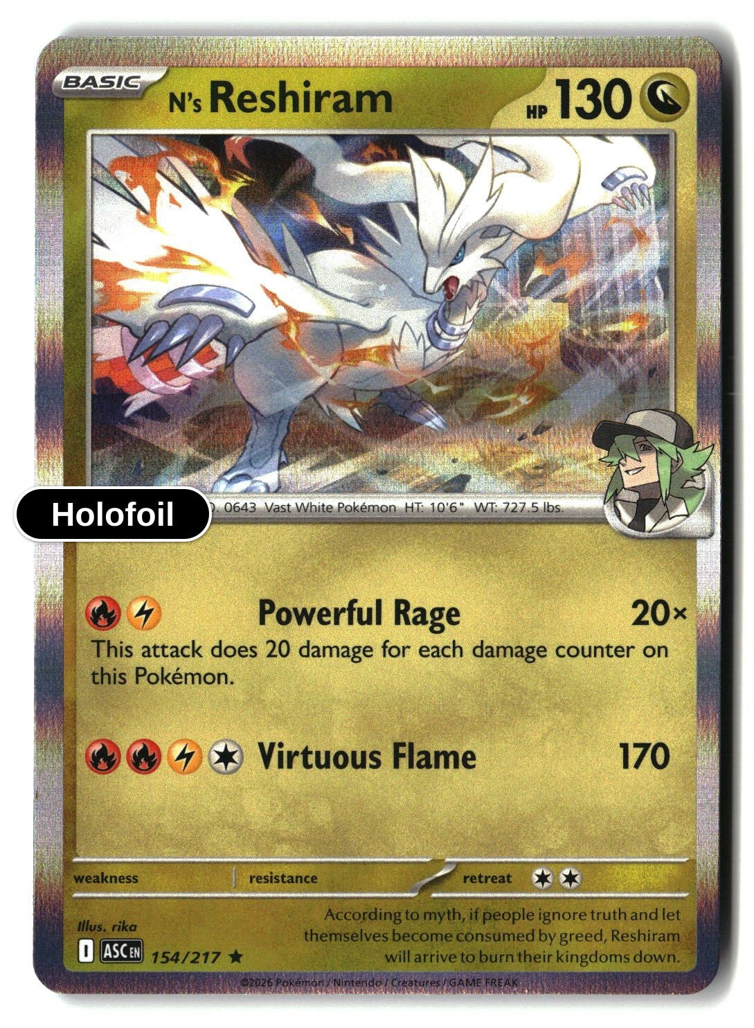 N's Reshiram