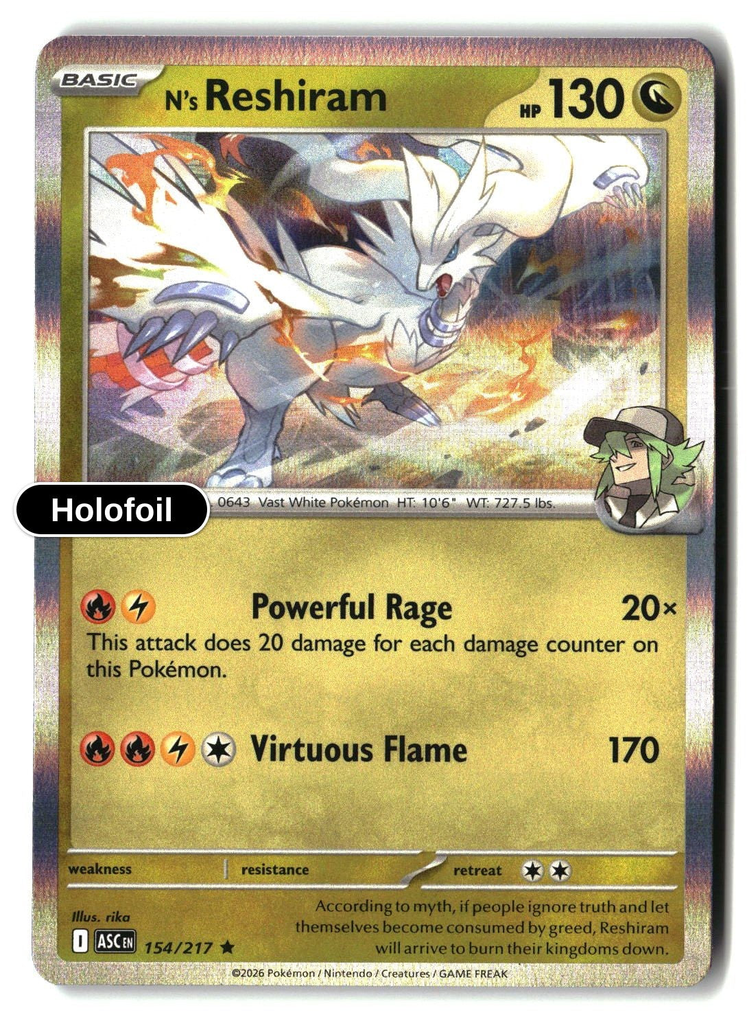 N's Reshiram
