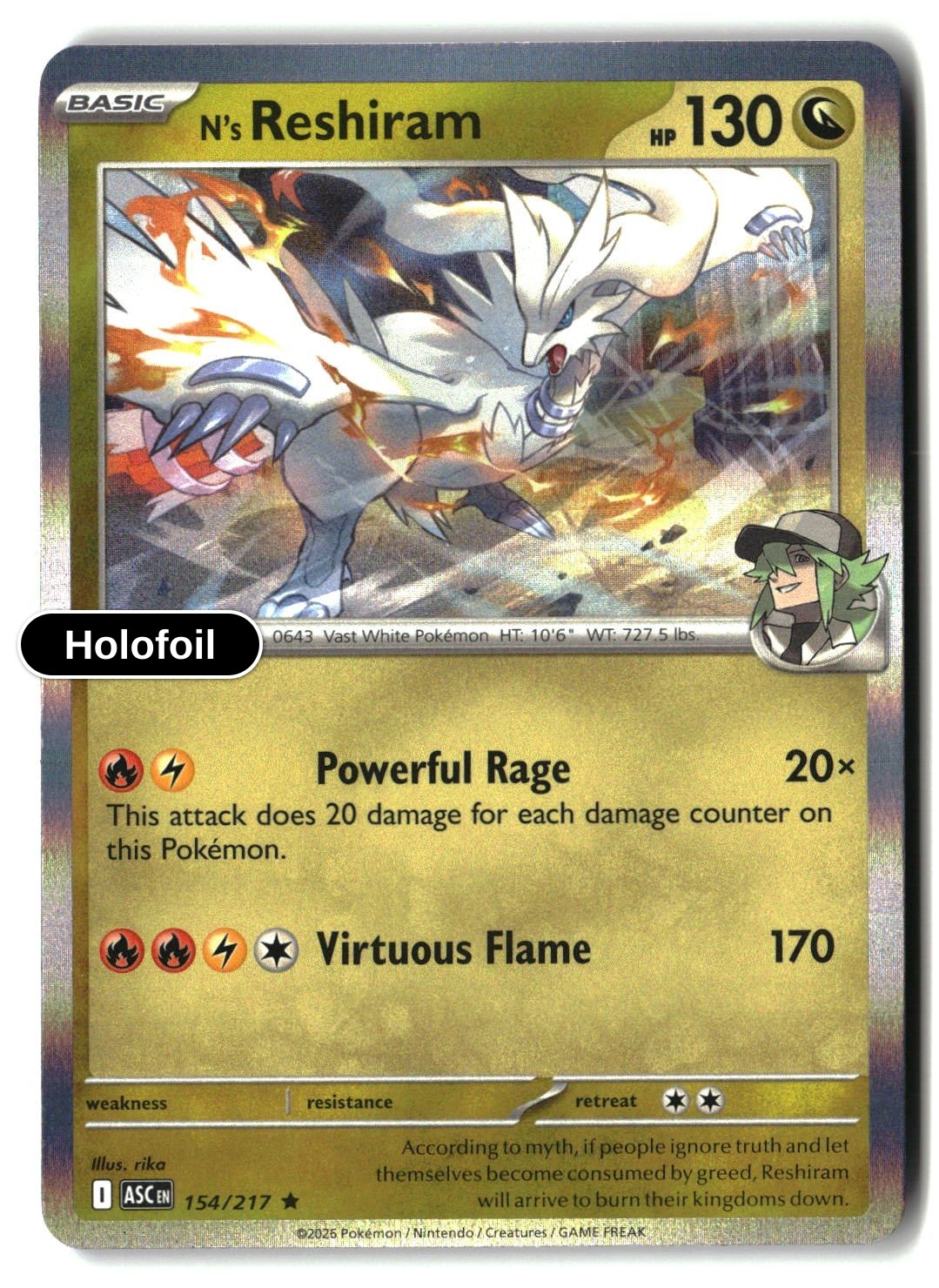 N's Reshiram