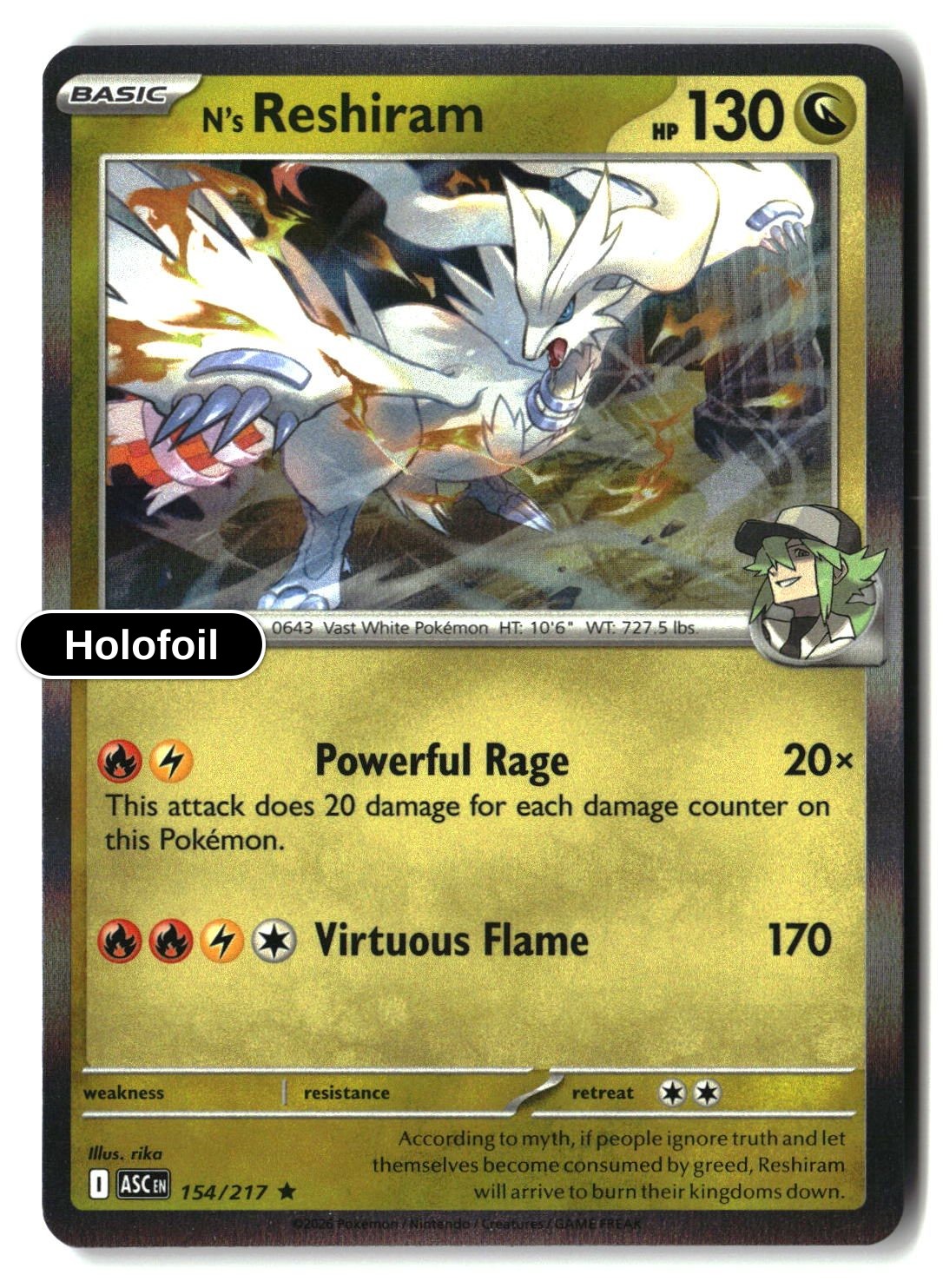 N's Reshiram