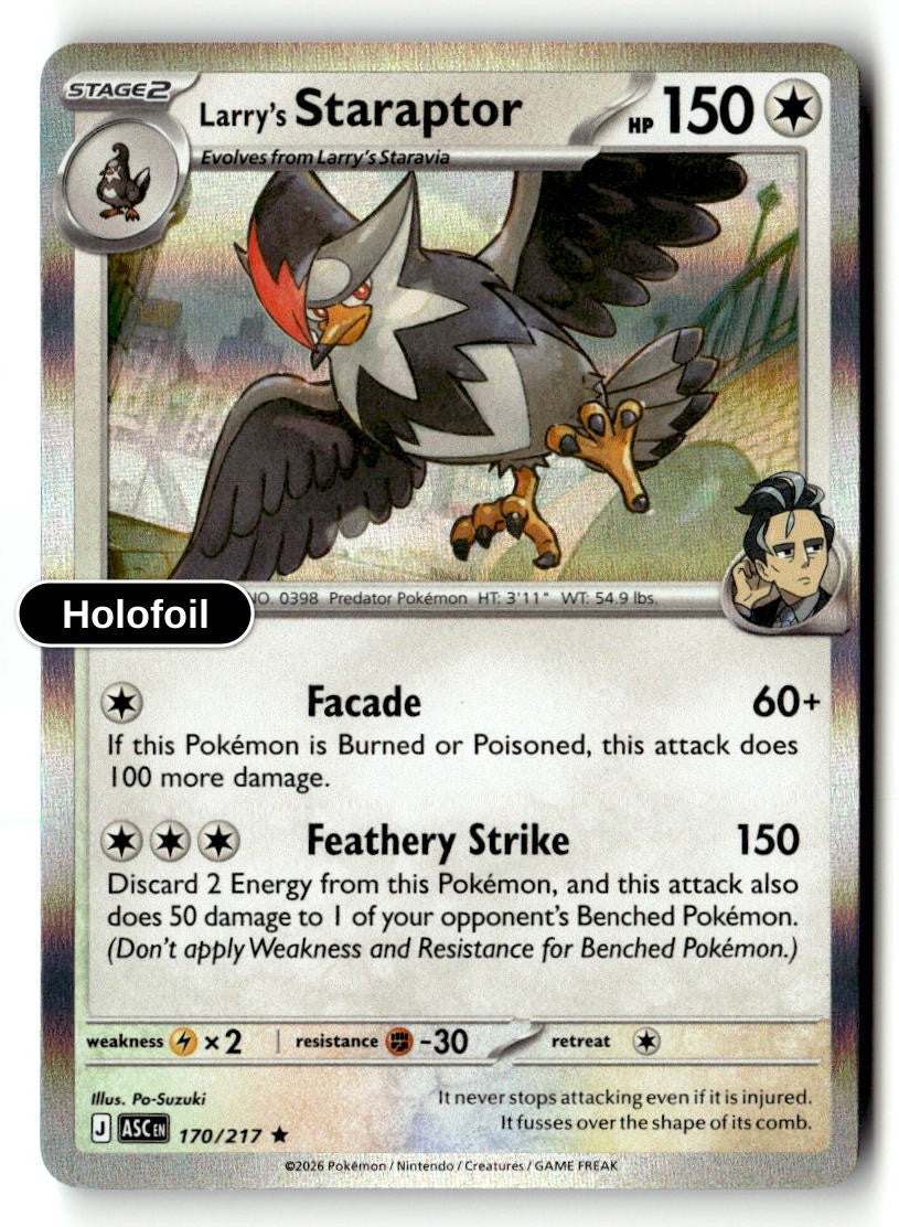 Larry's Staraptor - 170/217