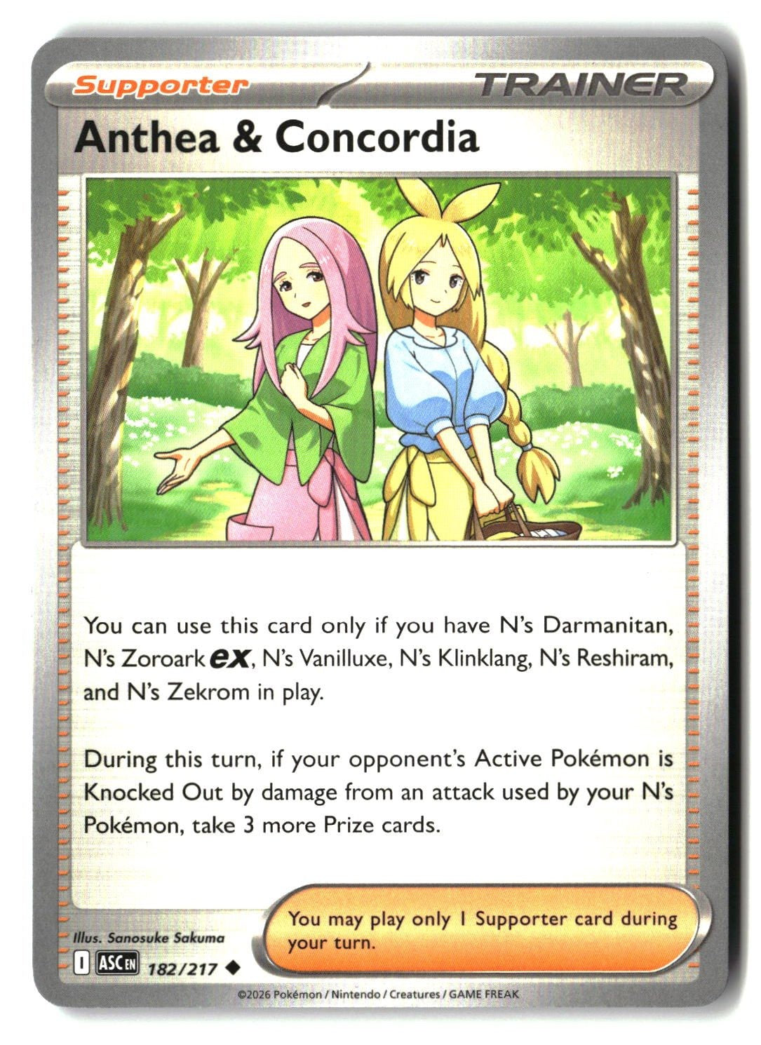 Anthea & Concordia - 182/217 - [ASC - ME: Ascended Heroes]