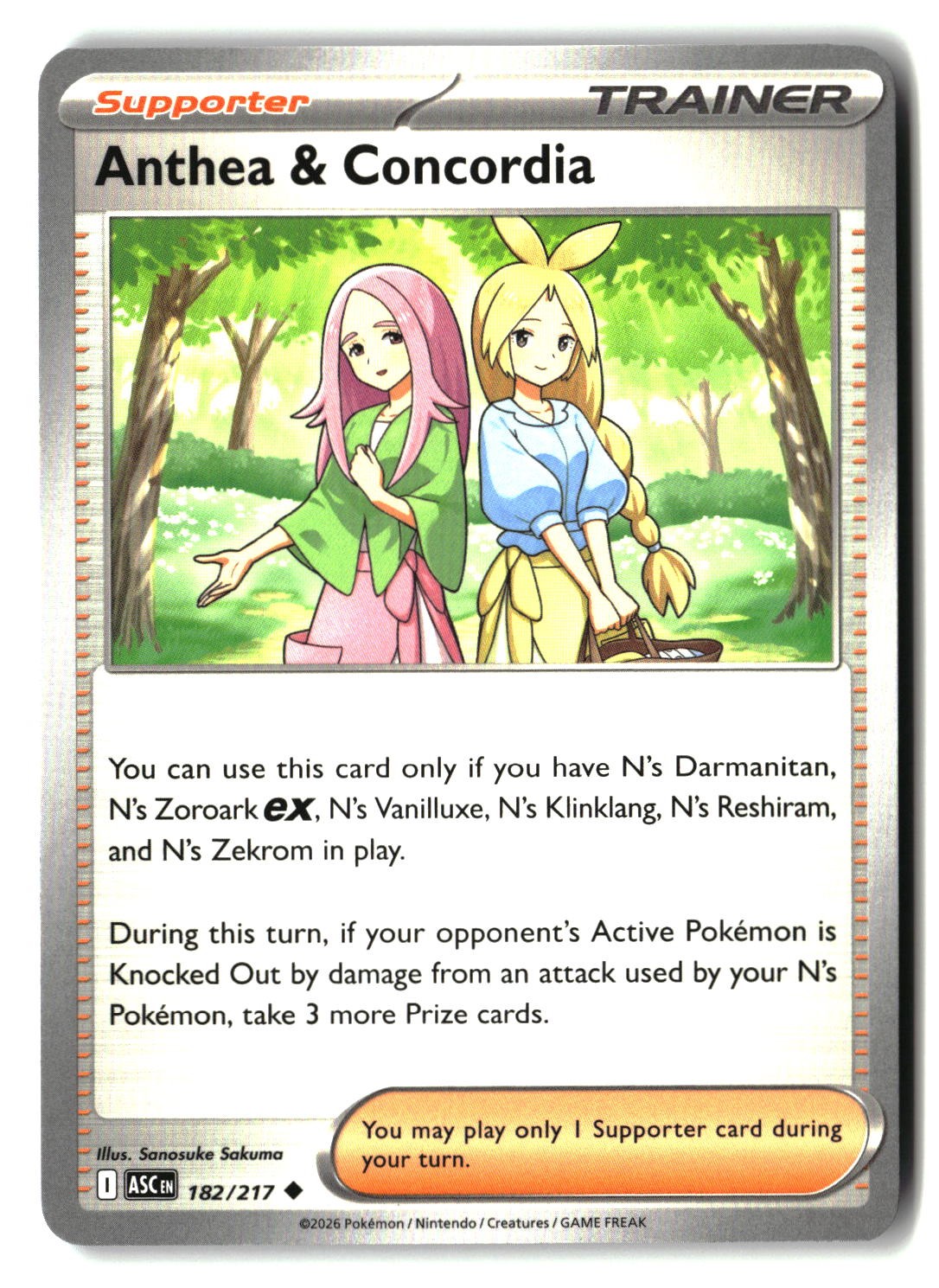 Anthea & Concordia - 182/217 - [ASC - ME: Ascended Heroes]