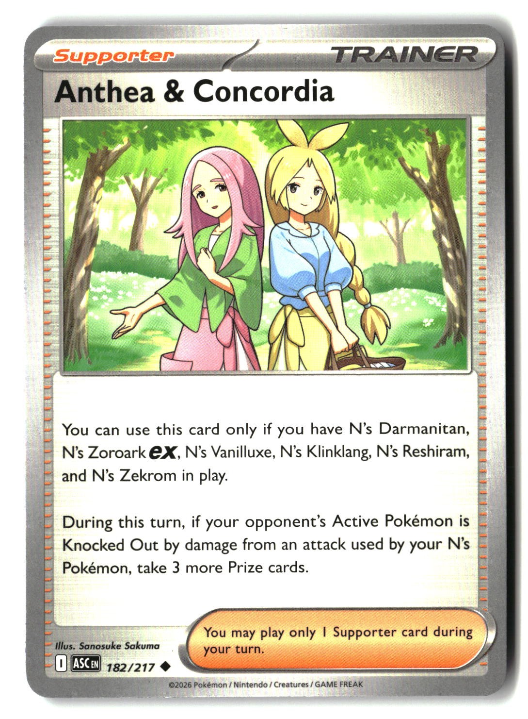 Anthea & Concordia - 182/217 - [ASC - ME: Ascended Heroes]
