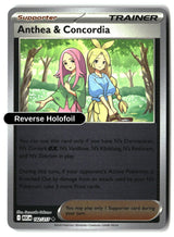 Anthea & Concordia - 182/217 - [ASC - ME: Ascended Heroes] - Reverse Holofoil