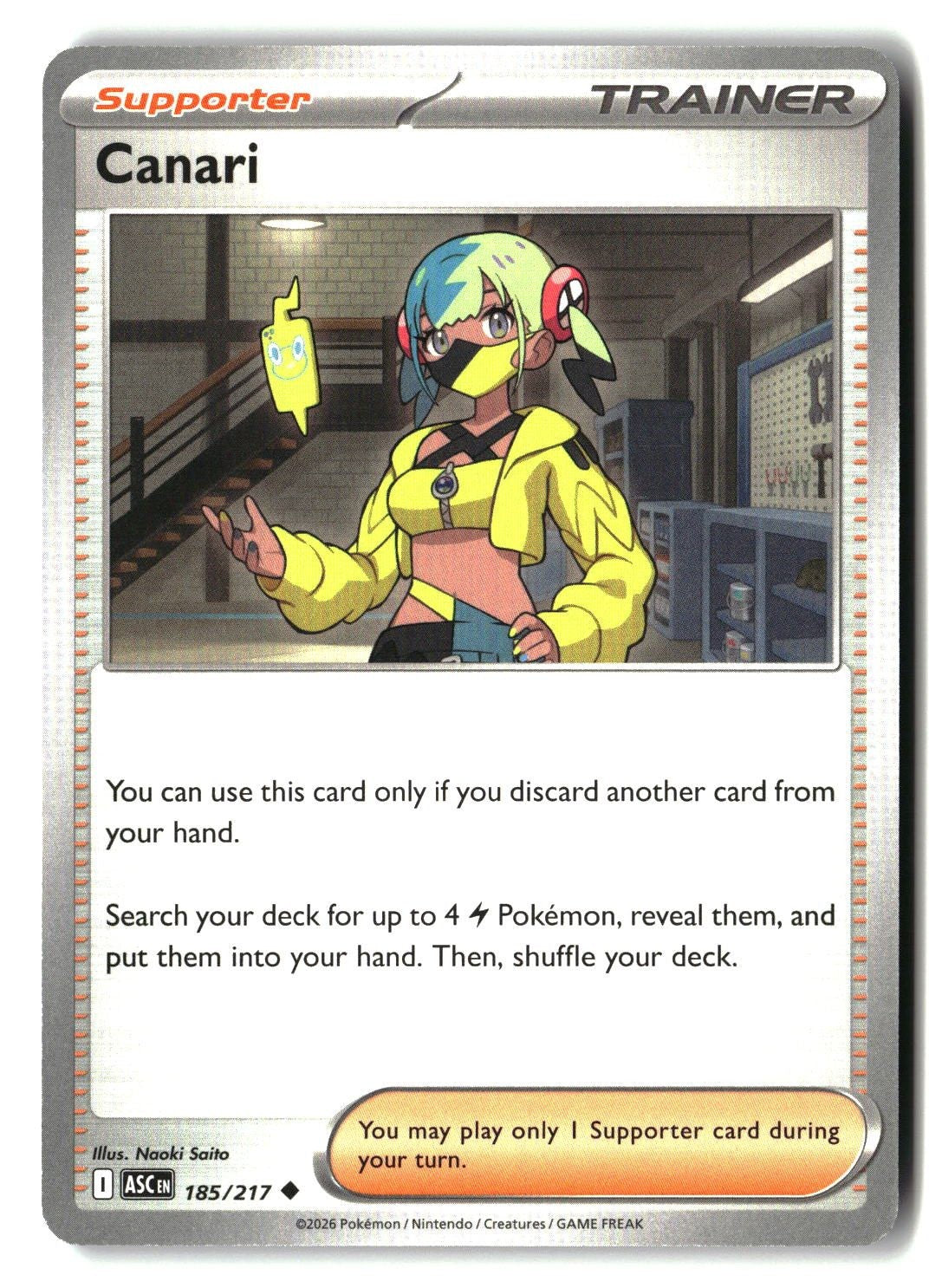 Canari - 185/217 - [ASC - ME: Ascended Heroes]