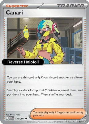 Canari - 185/217 - [ASC - ME: Ascended Heroes] - Reverse Holofoil