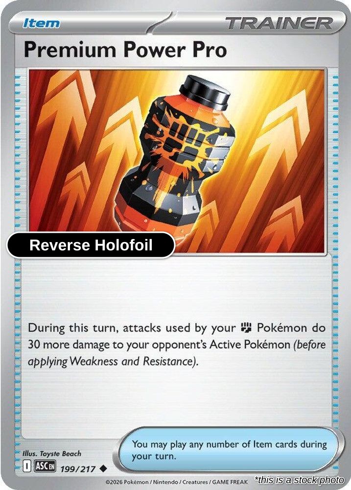 Premium Power Pro - 199/217 - [ASC - ME: Ascended Heroes] - Reverse Holofoil