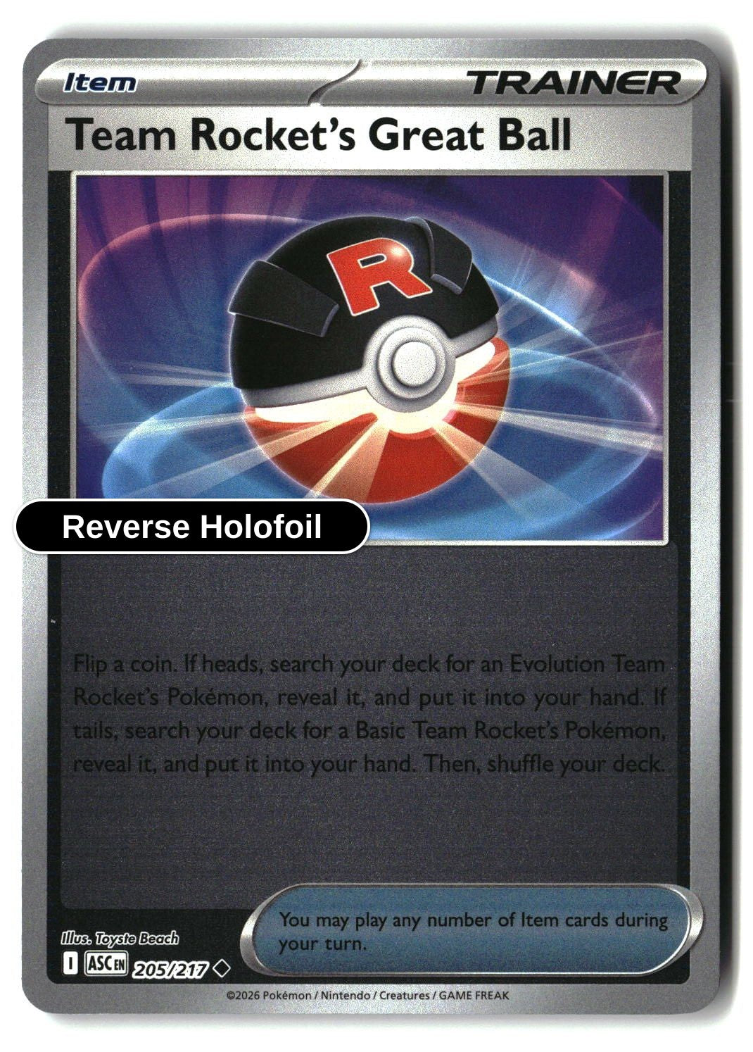 Team Rocket's Great Ball