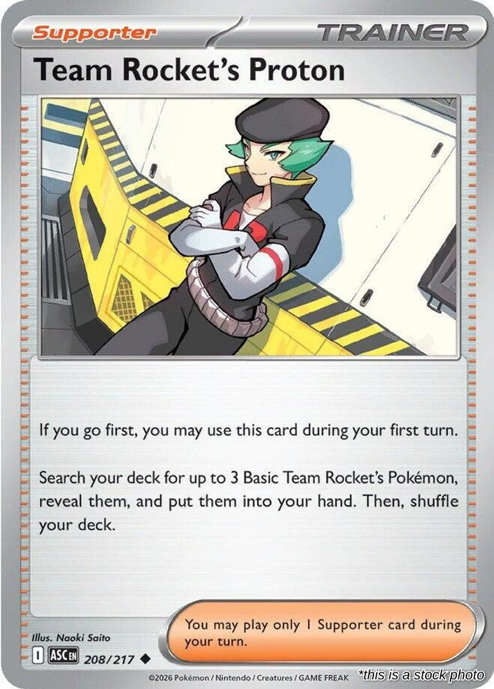 Team Rocket's Proton - 208/217 - [ASC - ME: Ascended Heroes]