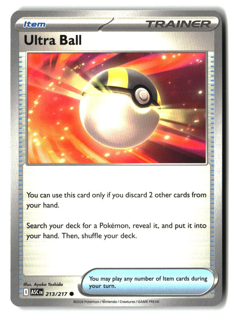 Ultra Ball - 213/217 - [ASC - ME: Ascended Heroes]