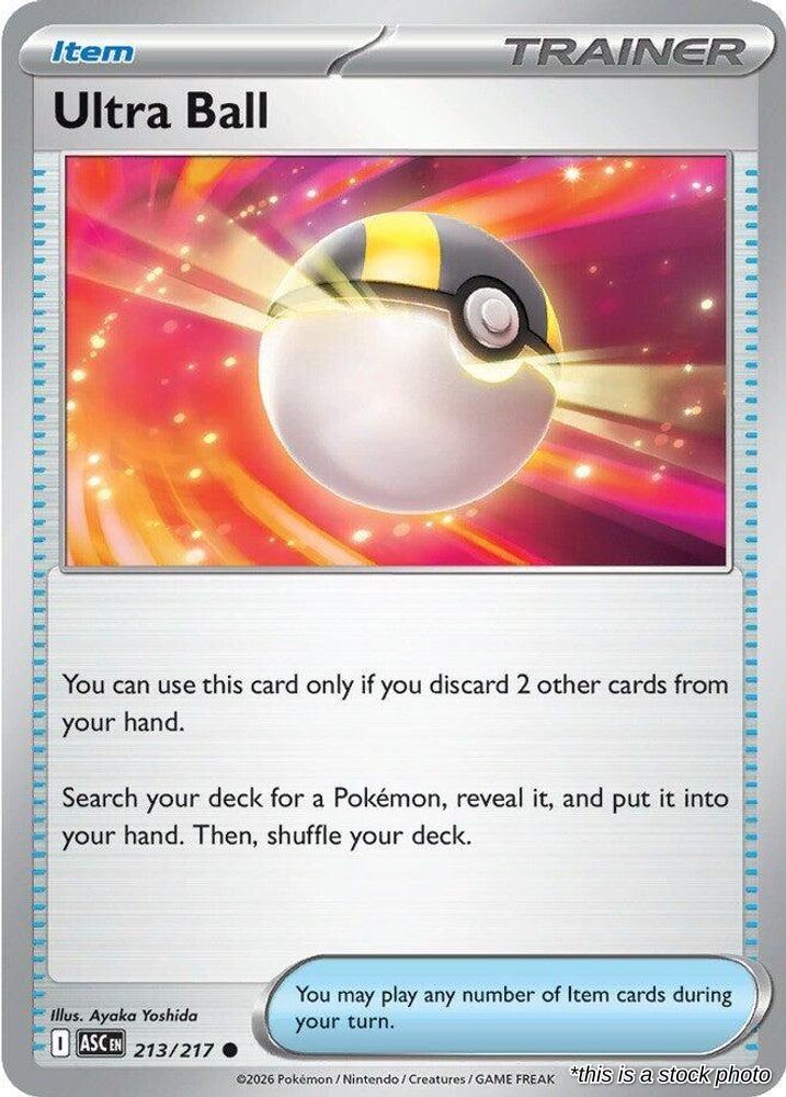 Ultra Ball - 213/217 - [ASC - ME: Ascended Heroes]