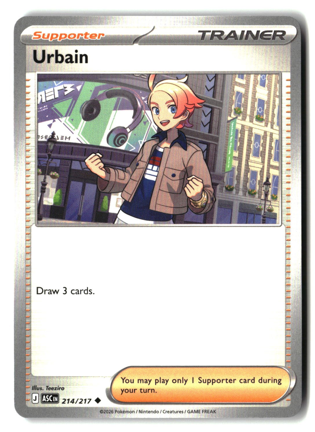 Urbain - 214/217 - [ASC - ME: Ascended Heroes]
