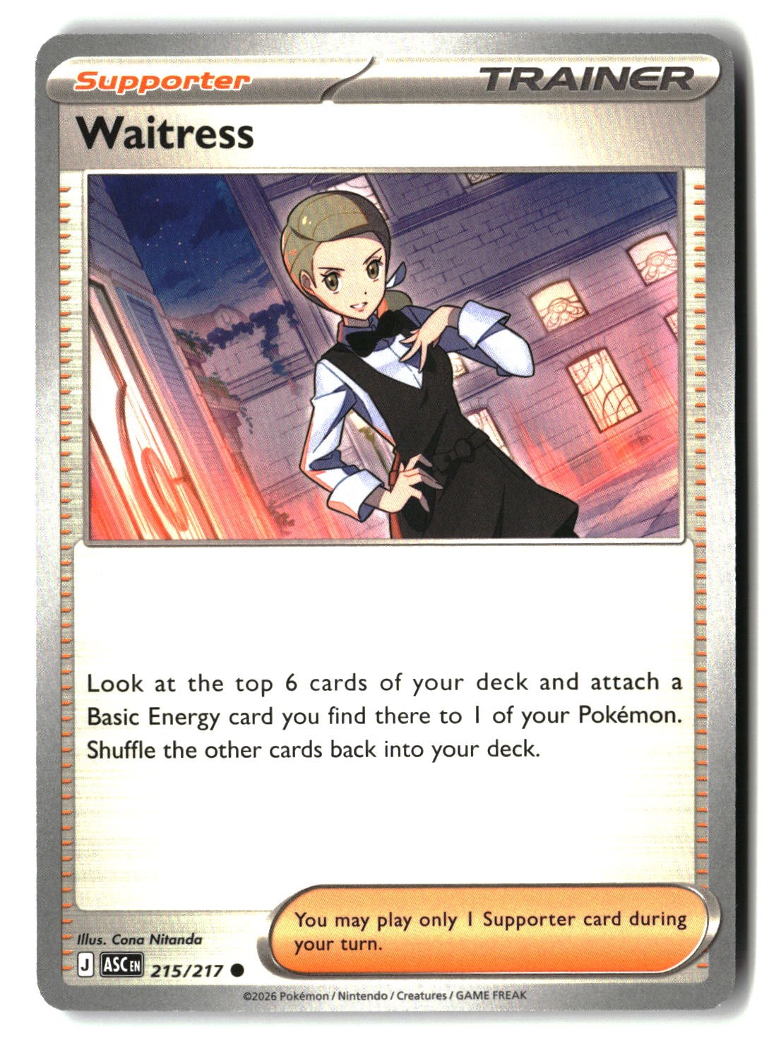 Waitress - 215/217 - [ASC - ME: Ascended Heroes]