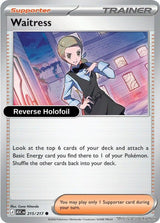 Waitress - 215/217 - [ASC - ME: Ascended Heroes] - Reverse Holofoil